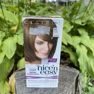 Clairol Nice 'N Easy‎ Non-Permanent Hair Color 91 Dark Blonde Discontinued